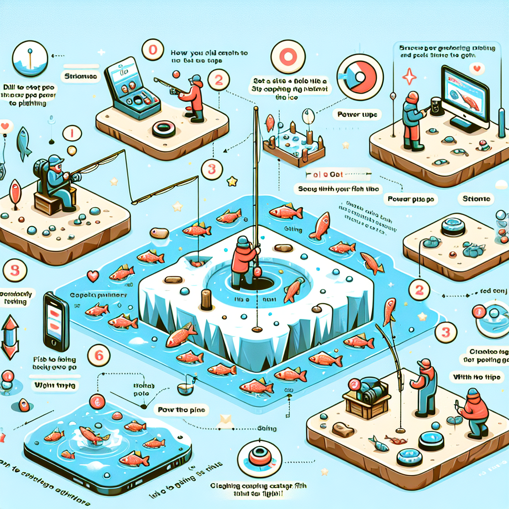 Instrucciones del juego Pesca en Hielo